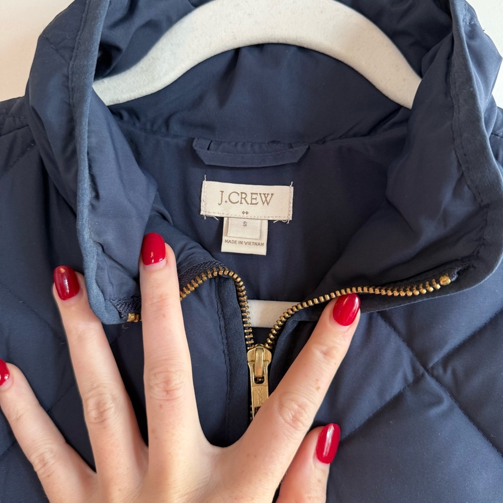 J.Crew Quilted Vest - Picture 2 of 4